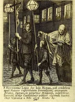 Picture 51 of 55 from Societas Jesu apostolorum imitatrix, sive Gesta praeclara et virtutes eorum, qui è Societate Jesu in procuranda salute animarum, per apostolicas missiones, conciones, sacramentorum ministeria, evangelij inter fideles & infideles propagationem, ceteráque munia apostolica, per totum orbem terrarum speciali zelo desudâ[ve]runt. Pars prima Societatis Jesu Europaeae. (1694), leaf 848