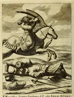 Picture 16 of 46 from Societas Jesu usque ad sanguinis et vitae profusionem militans, in Europa, Africa, Asia, et America, contra gentiles, Mahometanos, Judaeos, Haereticos, impios, pro Deo, fide, ecclesia, pietate. : Sive Vita, et mors eorum, qui ex Societate Jesu in causa fidei, & virtutis propugnatae, violentâ morte toto orbe sublati sunt. (1675), leaf 206
