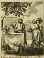 Picture 17 of 46 from Societas Jesu usque ad sanguinis et vitae profusionem militans, in Europa, Africa, Asia, et America, contra gentiles, Mahometanos, Judaeos, Haereticos, impios, pro Deo, fide, ecclesia, pietate. : Sive Vita, et mors eorum, qui ex Societate Jesu in causa fidei, & virtutis propugnatae, violentâ morte toto orbe sublati sunt. (1675), leaf 212