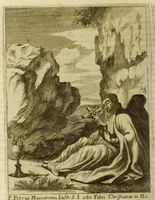 Picture 21 of 46 from Societas Jesu usque ad sanguinis et vitae profusionem militans, in Europa, Africa, Asia, et America, contra gentiles, Mahometanos, Judaeos, Haereticos, impios, pro Deo, fide, ecclesia, pietate. : Sive Vita, et mors eorum, qui ex Societate Jesu in causa fidei, & virtutis propugnatae, violentâ morte toto orbe sublati sunt. (1675), leaf 258