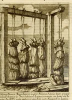 Picture 30 of 46 from Societas Jesu usque ad sanguinis et vitae profusionem militans, in Europa, Africa, Asia, et America, contra gentiles, Mahometanos, Judaeos, Haereticos, impios, pro Deo, fide, ecclesia, pietate. : Sive Vita, et mors eorum, qui ex Societate Jesu in causa fidei, & virtutis propugnatae, violentâ morte toto orbe sublati sunt. (1675), leaf 389