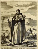 Picture 5 of 46 from Societas Jesu usque ad sanguinis et vitae profusionem militans, in Europa, Africa, Asia, et America, contra gentiles, Mahometanos, Judaeos, Haereticos, impios, pro Deo, fide, ecclesia, pietate. : Sive Vita, et mors eorum, qui ex Societate Jesu in causa fidei, & virtutis propugnatae, violentâ morte toto orbe sublati sunt. (1675), leaf 75