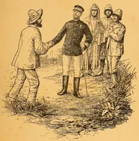 An illustration from Soldats et missionnaires au Congo de 1891 à 1894 (1896)
