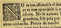 An illustration from Solemnidad festiua, aplausos publicos, aclamaciones ostentosas, que hizo esta nobilissima Ciudad de los Reyes Lima, a la publicacion del breue de la beatificacion del bien auenturado S. Francisco Solano : del Orden Seraphico de la regular obseruancia desta santa Prouincia de los Doze Apostoles del Peru. Dedicada al mismo santo. En cuya dedicatoria se recopilan las mas heoricas obras de su vida, y los mas singulares milagros, que por su intercession, y meritos obrò la diuina omnipotencia, mientras buelue a las prensas su vida. Escrita por el P. lector iubilado Fr. Gregorio Casasola limense, hijo de la misma prouincia. ; Dala a la estampa el padre procurador general de su beatificacion, y canonizacion en estas prouincias del Peru, para que remitida a todas las ciudades, y villas, que le tienen elegido, y votado por su patron, se haga notoria la celebracion de su beatificacion deseada. (1679)