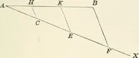 An illustration from Plane and solid geometry (1908)