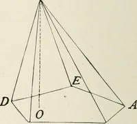 An illustration from Plane and solid geometry (1908)