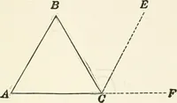 An illustration from Plane and solid geometry (1908)