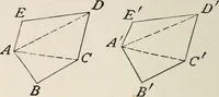 An illustration from Plane and solid geometry (1908)