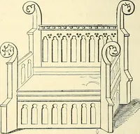 An illustration from Some account of domestic architecture in England from Edward I to Richard II, with notices of foreign examples and numerous illustrations of existing remains from original drawings (1882)