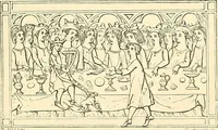 An illustration from Some account of domestic architecture in England from Edward I to Richard II, with notices of foreign examples and numerous illustrations of existing remains from original drawings (1882)