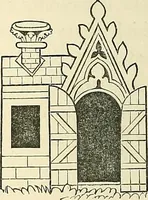 An illustration from Some account of domestic architecture in England from Edward I to Richard II, with notices of foreign examples and numerous illustrations of existing remains from original drawings (1882)