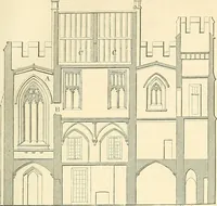 An illustration from Some account of domestic architecture in England from Edward I to Richard II, with notices of foreign examples and numerous illustrations of existing remains from original drawings (1882)