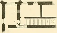 An illustration from Some account of domestic architecture in England from Edward I to Richard II, with notices of foreign examples and numerous illustrations of existing remains from original drawings (1882)