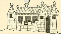 An illustration from Some account of domestic architecture in England from Edward I to Richard II, with notices of foreign examples and numerous illustrations of existing remains from original drawings (1882)