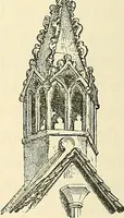 An illustration from Some account of domestic architecture in England from Edward I to Richard II, with notices of foreign examples and numerous illustrations of existing remains from original drawings (1882)