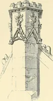 An illustration from Some account of domestic architecture in England from Edward I to Richard II, with notices of foreign examples and numerous illustrations of existing remains from original drawings (1882)