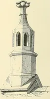 An illustration from Some account of domestic architecture in England from Edward I to Richard II, with notices of foreign examples and numerous illustrations of existing remains from original drawings (1882)
