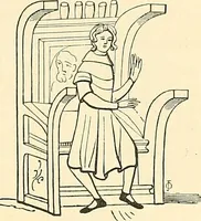 An illustration from Some account of domestic architecture in England from Edward I to Richard II, with notices of foreign examples and numerous illustrations of existing remains from original drawings (1882)