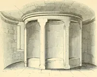 An illustration from Some account of domestic architecture in England from Edward I to Richard II, with notices of foreign examples and numerous illustrations of existing remains from original drawings (1882)