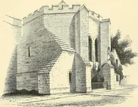An illustration from Some account of domestic architecture in England from Edward I to Richard II, with notices of foreign examples and numerous illustrations of existing remains from original drawings (1882)