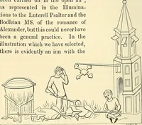 An illustration from Some account of domestic architecture in England from Edward I to Richard II, with notices of foreign examples and numerous illustrations of existing remains from original drawings (1882)
