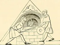 An illustration from Some account of domestic architecture in England from Edward I to Richard II, with notices of foreign examples and numerous illustrations of existing remains from original drawings (1882)