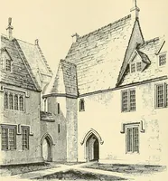An illustration from Some account of domestic architecture in England from Edward I to Richard II, with notices of foreign examples and numerous illustrations of existing remains from original drawings (1882)