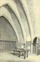An illustration from Some account of domestic architecture in England from Edward I to Richard II, with notices of foreign examples and numerous illustrations of existing remains from original drawings (1882)