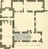 An illustration from Some account of domestic architecture in England from Edward I to Richard II, with notices of foreign examples and numerous illustrations of existing remains from original drawings (1882)