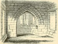 An illustration from Some account of domestic architecture in England from Edward I to Richard II, with notices of foreign examples and numerous illustrations of existing remains from original drawings (1882)
