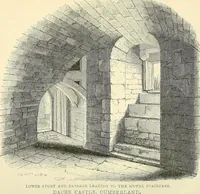 An illustration from Some account of domestic architecture in England from Edward I to Richard II, with notices of foreign examples and numerous illustrations of existing remains from original drawings (1882)