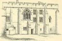An illustration from Some account of domestic architecture in England from Edward I to Richard II, with notices of foreign examples and numerous illustrations of existing remains from original drawings (1882)