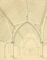An illustration from Some account of domestic architecture in England from Edward I to Richard II, with notices of foreign examples and numerous illustrations of existing remains from original drawings (1882)
