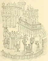 An illustration from Some account of domestic architecture in England from Edward I to Richard II, with notices of foreign examples and numerous illustrations of existing remains from original drawings (1882)