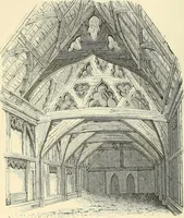 An illustration from Some account of domestic architecture in England from Edward I to Richard II, with notices of foreign examples and numerous illustrations of existing remains from original drawings (1882)