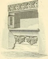An illustration from Some account of domestic architecture in England from Edward I to Richard II, with notices of foreign examples and numerous illustrations of existing remains from original drawings (1882)