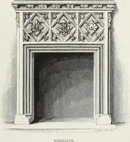 An illustration from Some account of domestic architecture in England, from Richard II to Henry VIII (1859)