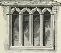 An illustration from Some account of domestic architecture in England, from Richard II to Henry VIII (1859)