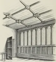 An illustration from Some account of domestic architecture in England, from Richard II to Henry VIII (1859)