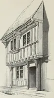 An illustration from Some account of domestic architecture in England, from Richard II to Henry VIII (1859)