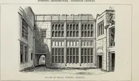 An illustration from Some account of domestic architecture in England, from Richard II to Henry VIII (1859)