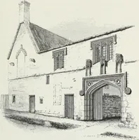 An illustration from Some account of domestic architecture in England, from Richard II to Henry VIII (1859)