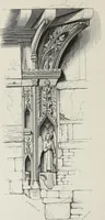 An illustration from Some account of domestic architecture in England, from Richard II to Henry VIII (1859)