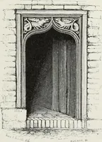 An illustration from Some account of domestic architecture in England, from Richard II to Henry VIII (1859)