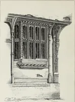 An illustration from Some account of domestic architecture in England, from Richard II to Henry VIII (1859)