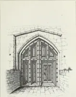An illustration from Some account of domestic architecture in England, from Richard II to Henry VIII (1859)