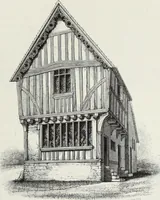 An illustration from Some account of domestic architecture in England, from Richard II to Henry VIII (1859)