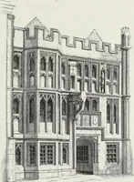 An illustration from Some account of domestic architecture in England, from Richard II to Henry VIII (1859)