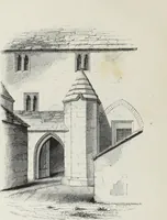 An illustration from Some account of domestic architecture in England, from Richard II to Henry VIII (1859)