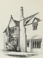 An illustration from Some account of domestic architecture in England, from Richard II to Henry VIII (1859)